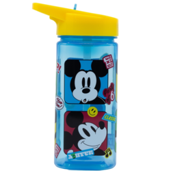 DISNEY SQUARE WATER BOTTLE 510 ML MICKEY MOUSE FUN-TASTIC
