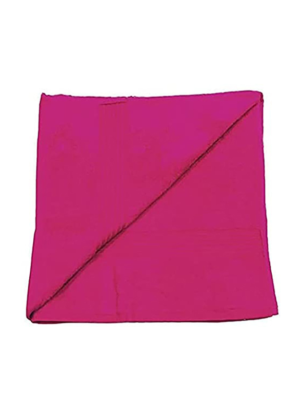 BYFT Home Essential 100% Cotton Bath Sheet, 90 x 180cm, Fuschia Pink