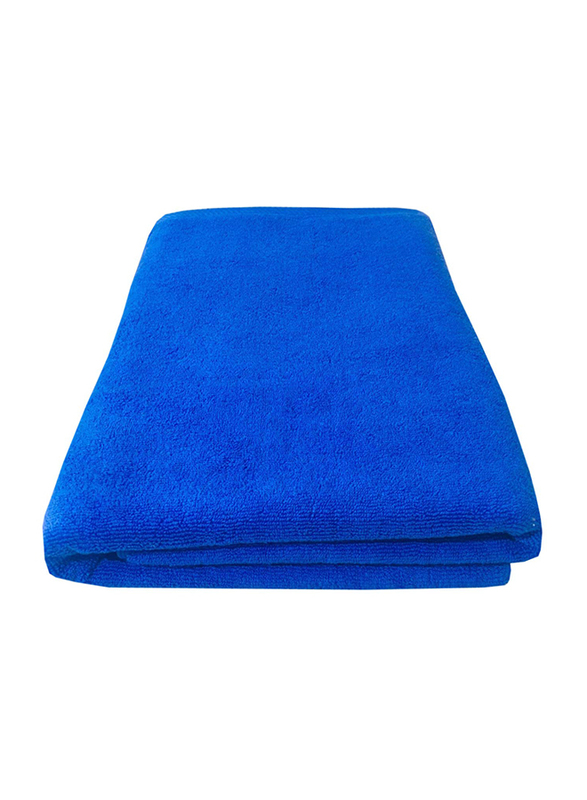 BYFT Iris 100% Cotton Bath Sheet, 90 x 180cm, Royal Dark Blue