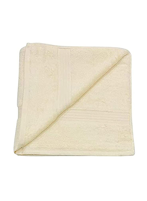 BYFT Home Essential 100% Cotton Bath Sheet, 90x 180cm, Cream