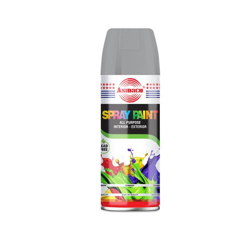 

Asmaco Spray Paint - Silver - 400 Ml - Set of 01