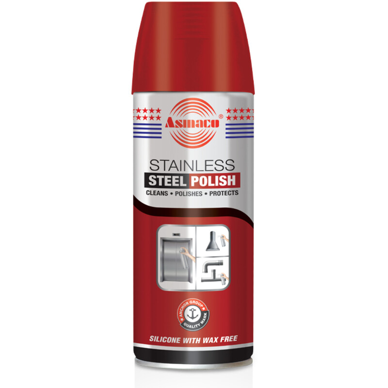 

Asmaco Stainless Steel Polish Cleaner - 450 Ml - Set of 01