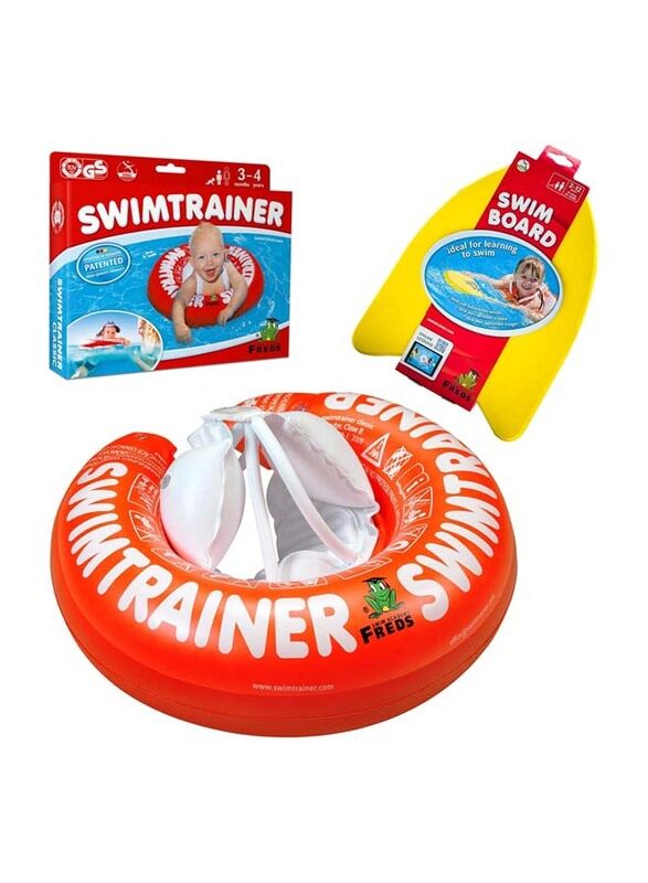 

Freds Swim Academy Swim Trainer Classic & Swim Board Set, 2 Pieces, Multicolour