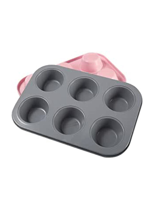 

Chefi 24cm Spring Form Rectangular Muffin Pan with SS Lock, Black