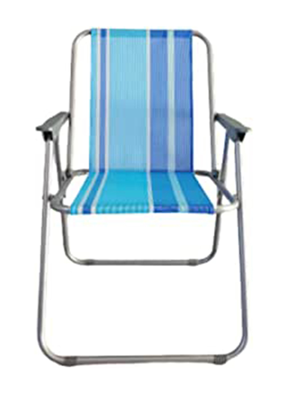 Desert Ranger Beach Chair, Blue/Grey