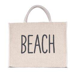 BYFT Natural Jute bag shopper (Beach)