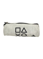 Nintendo PlayStation Number1 School Pencil Bag for Kids, White/Black