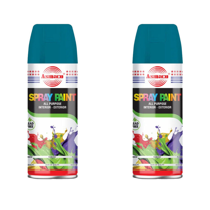 

Asmaco Spray Paint - Oxford Blue - 400 Ml - Set of 02