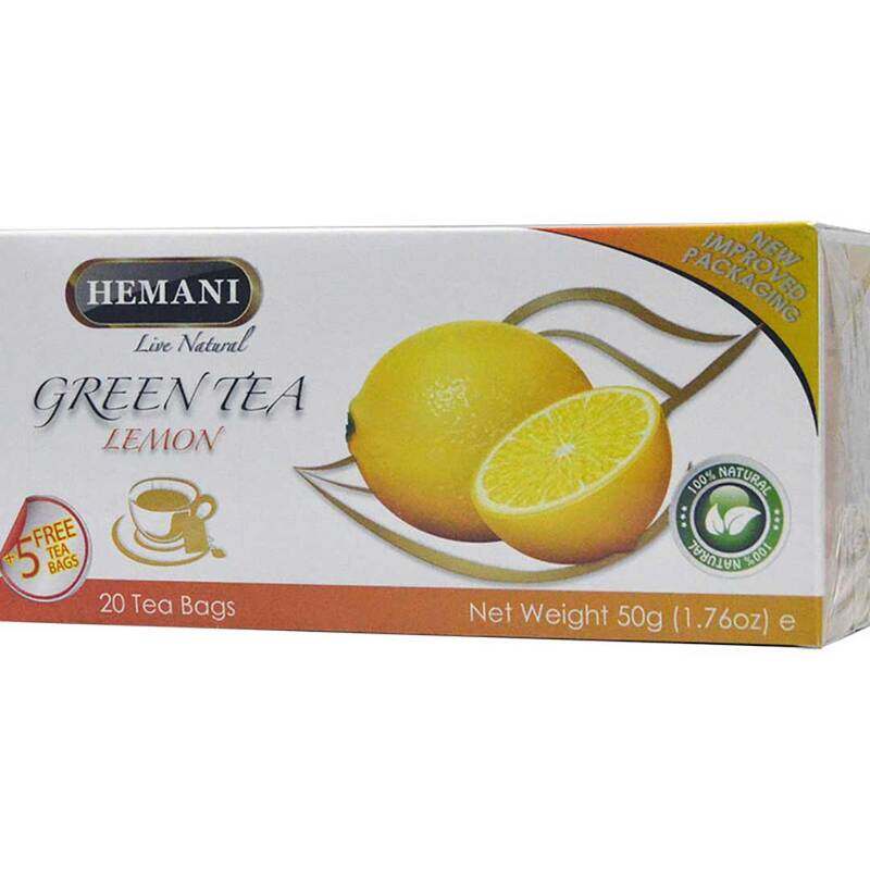 

Hemani Green Tea Lemon 40gm