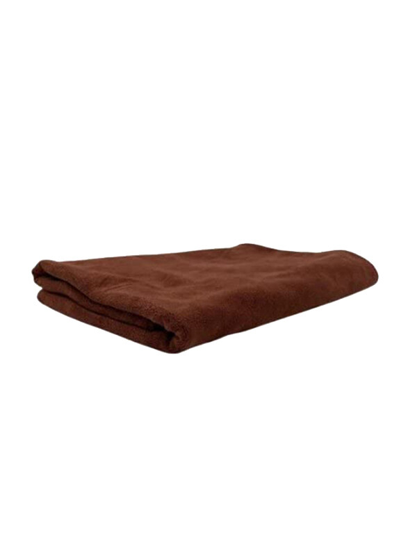 

BYFT Microfiber Hair Towel, Dark Brown, 70 x 140cm