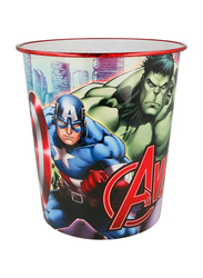 Disney Avengers Plastic Dustbin, 5 Liters, Multicolour
