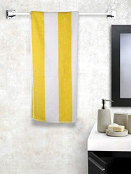 BYFT Petunia Pool Towel, Yellow/White