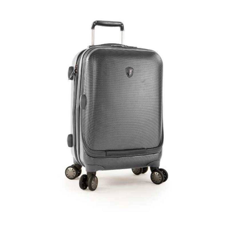 HEYS PORTAL ACCESS ROLLING LUGGAGE Pewter POLYCARBONATE 66 Cm Set of 1