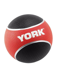 York Fitness Medicine Ball, 4KG, Red/Black