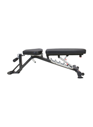 Inspire Fitness Scs Bench, INSCS-WB2, Black/Silver