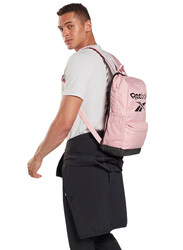 Reebok Polyester Training Essentials Backpack Unisex, GH0443, Pink