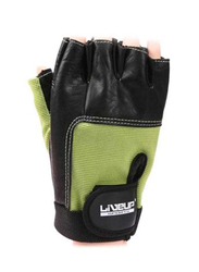 Liveup Training Gloves, LS3058, Medium, Green/Black