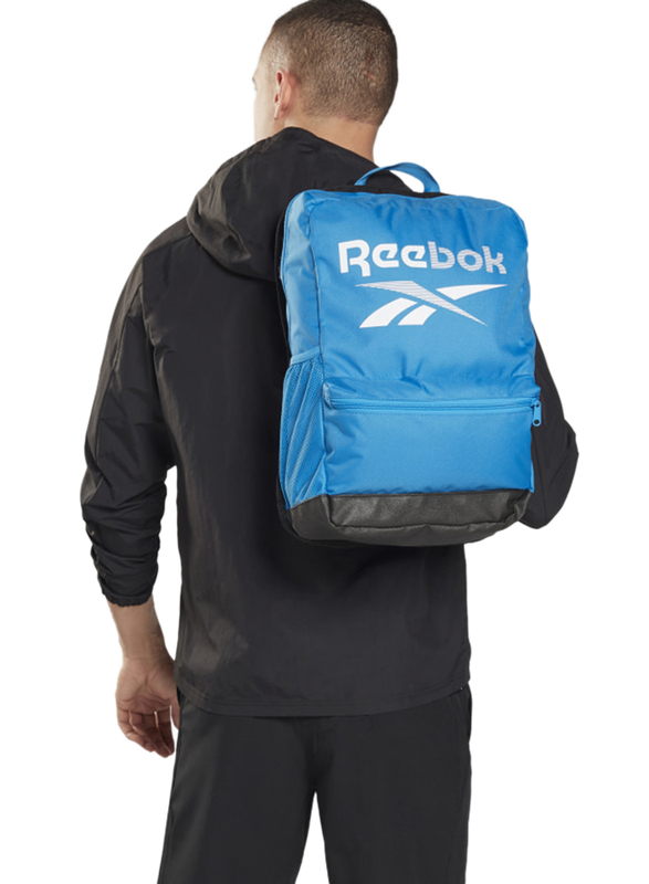 Reebok Polyester Training Essentials Backpack Unisex, GD0488, Blue