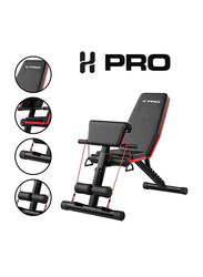 H Pro Dumbbell Bench, HM7772, Black