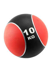 York Fitness Medicine Ball, 10KG, Red/Black