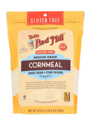 Bob's Red Mill Organic Cornmeal Medium, 24 oz