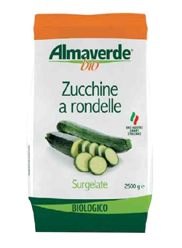 Fruttagel Organic Sliced Courgette, 2.5 Kg