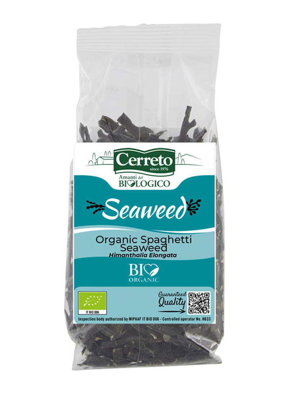 Cerretto Organic Spaghetti Seaweed Gluten, 80g