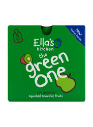 Ella's Kitchen Organic The Green One Multipack Baby Food Pouch, 5 x 90g