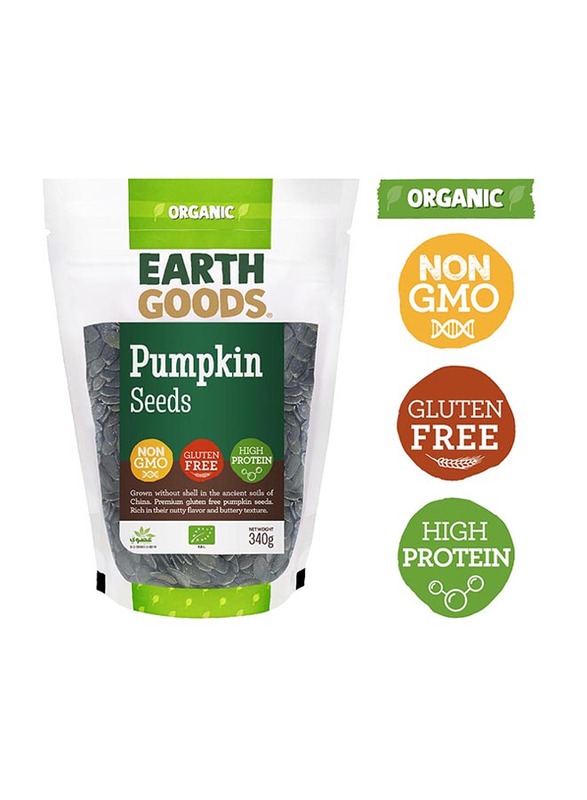 Earth Goods Pumpkin Seeds, 340g