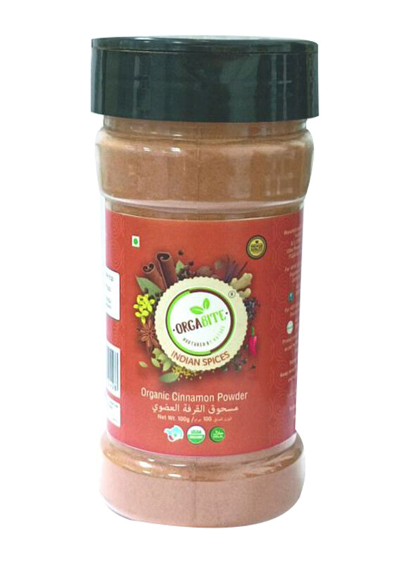 

Orgabite Organic Cinnamon Powder, 100g