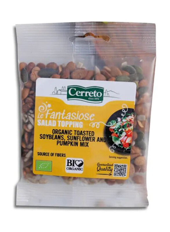 

Cerreto Organic Salad Topping Toasted Soybeans and Pumpkin Mix, 35g