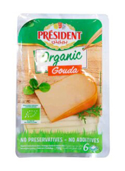 President Organic Gouda Cheese Slices, 150g