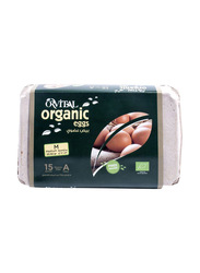 Orvital Organic Medium Eggs Box, 15 Pieces