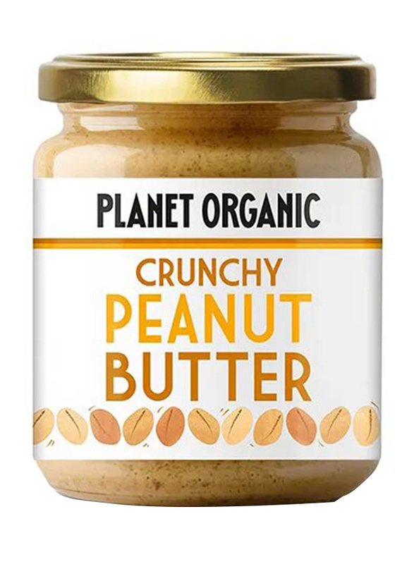 Planet Organic Crunchy Peanut Butter, 170g