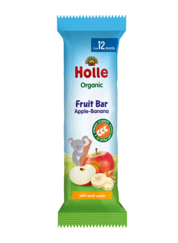 

Holle Organic Apple & Banana Fruit Bar, 25g