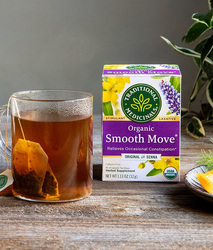 Traditional Medicinals Organic Smooth Move Tea Herbal Tea, 16 Tea Bags