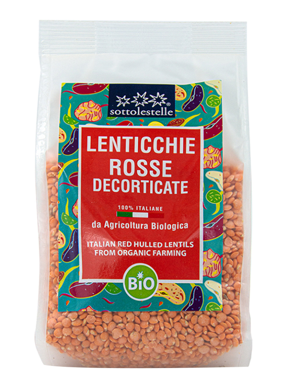 Sottolestelle Organic Italian Red Hulled Lentils, 400g