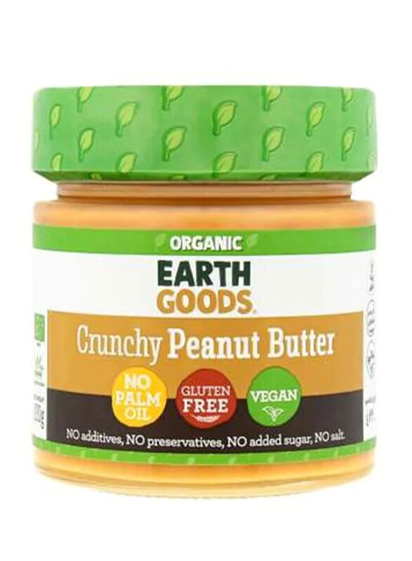 

Earth Goods Organic Peanut Sweet Crunchy Butter, 220g