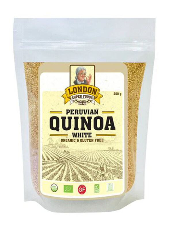 

London Super Foods Organic Peruvian White Quinoa, 350g