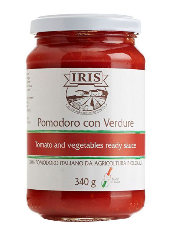 

Iris Organic Tomato & Vegetables Ready to Cook Sauce, 340g
