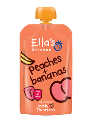 Ella's Kitchen Organic Peaches & Bananas, 120g