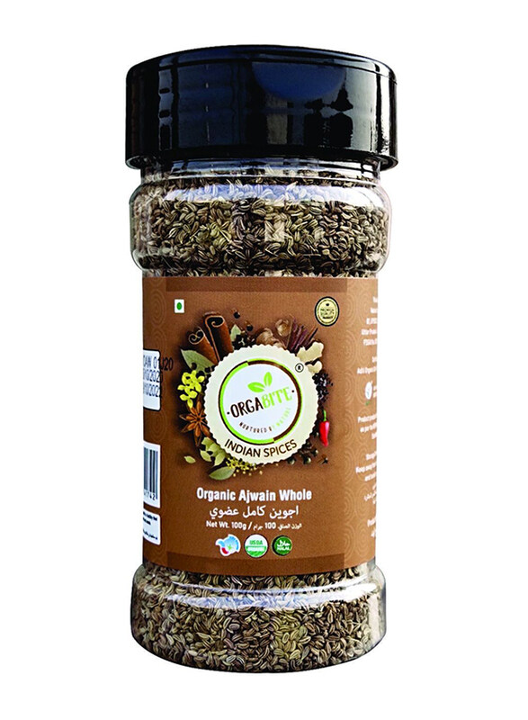 

Orgabite Organic Ajwain Whole, 100g