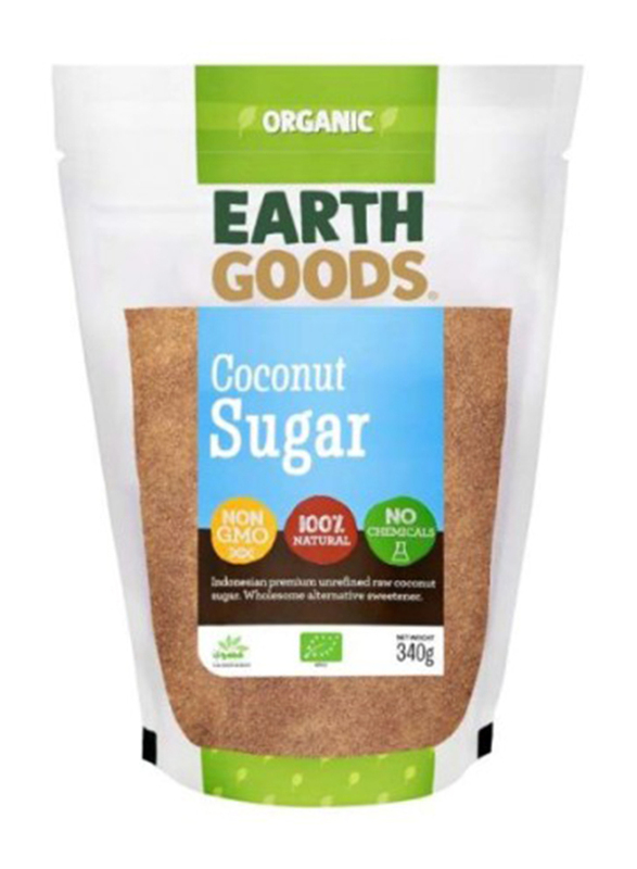 Earth Goods Unrefined Coconut Sugar, 340g