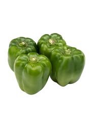 Lets Organic Green Capsicum UAE, 500g