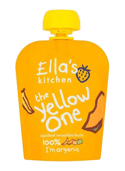 Ella's Kitchen Organic The Yellow One Squished Smoothie Fruits, 5 x 90g