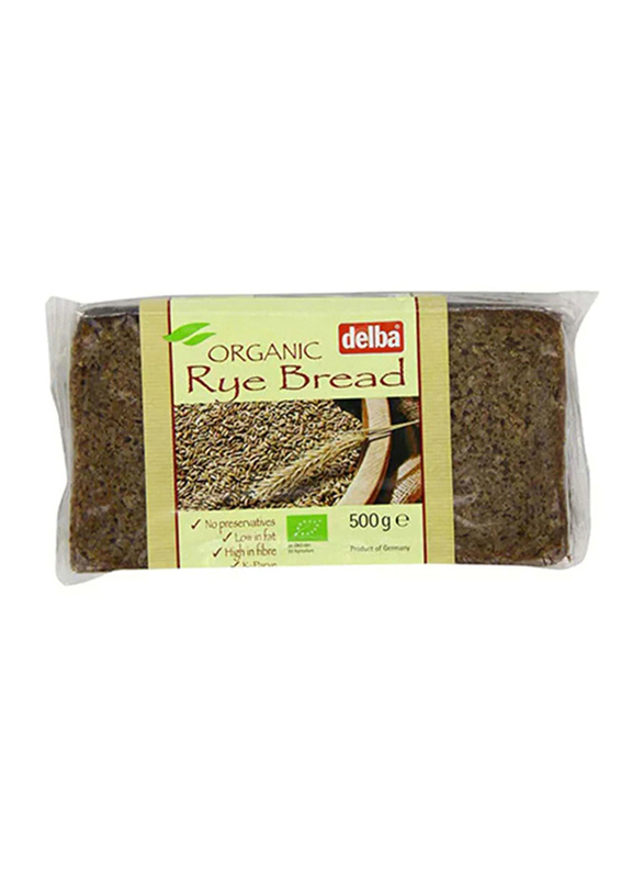 Delba Organic Rye Bread, 500g