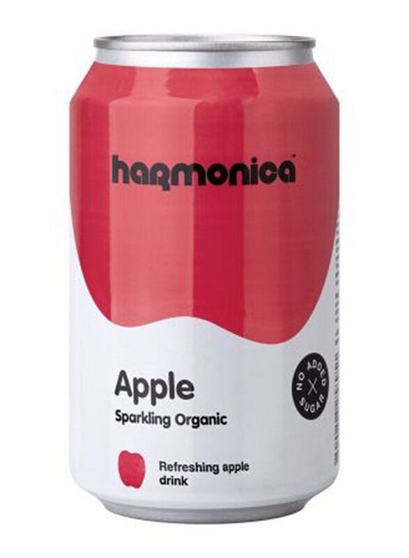 

Harmonica Organic Carbonated Apple Juice with No Added Sugar, 330ml