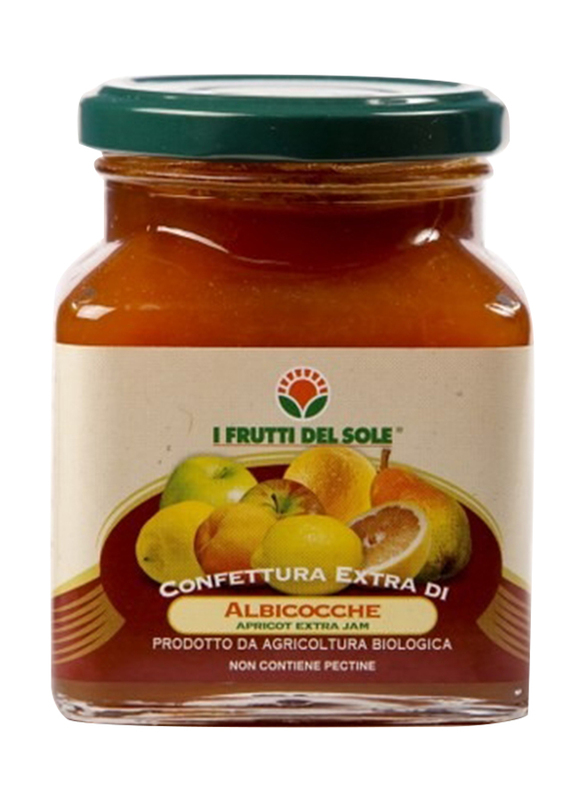 I Frutti Del Sole Organic Apricot Extra Jam, 360g
