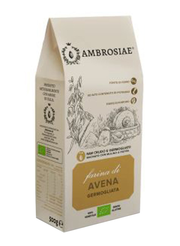 Ambrosiae Whole Sprouted Oat Flour, 500g