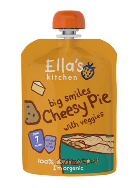 

Ella's Kitchen Organic Cheesy Pie with Veggies, 130g